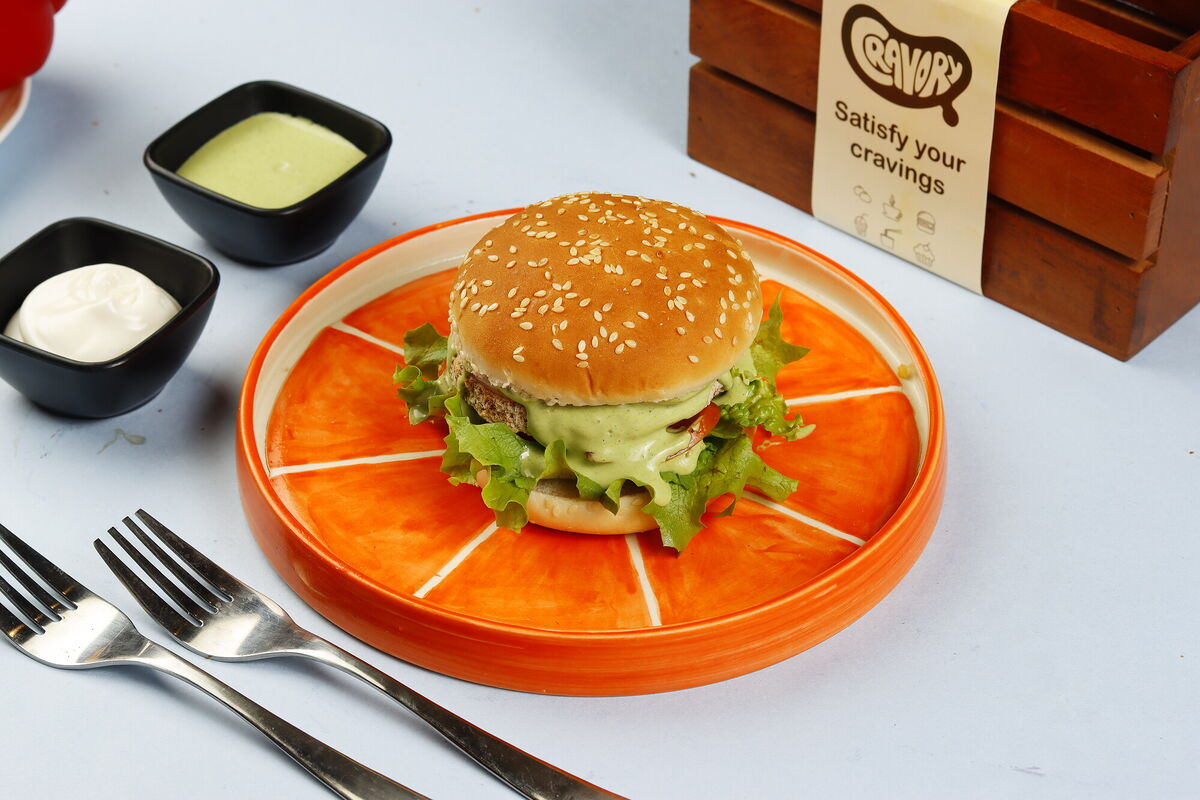 Street Style Aloo Tikki Burger